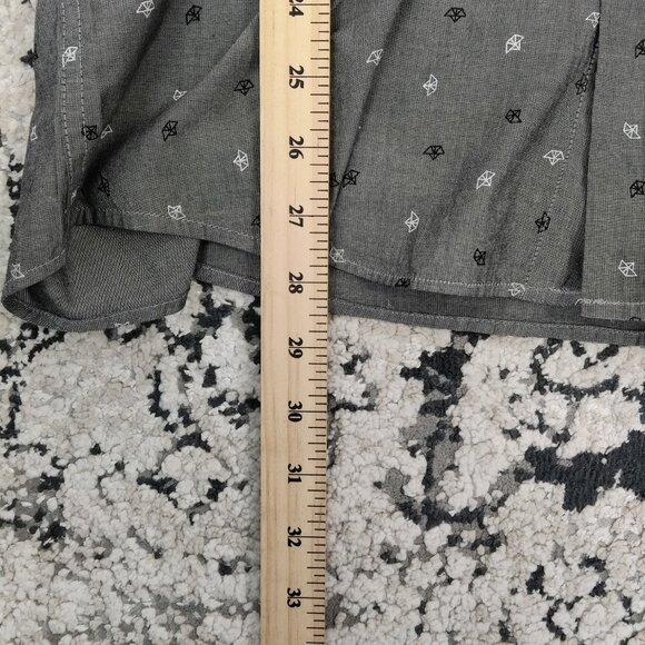 Redtag Men's Button Shirt Size Large Down Polka Dot 100% Cotton Office Business - Picture 8 of 8